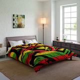Hawaii Rasta Kanaka Shield Comforter