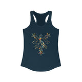 Philippines 3 Star and Sun Womens Racerback Tank