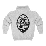 Chamorro Palms Zip Up Hooded Sweatshirt