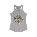 Hawaii Floral Shield Women's Ideal Racerback Tank