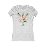 Philippines 3 Stars and Sun Womens Floral Tee