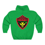 Hawaii Kanaka Rasta Shield Hoodie