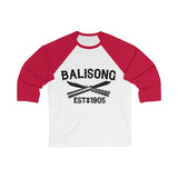Balisong Tribal Tee Unisex 3/4 Sleeve Baseball Tee