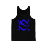 EZ MIL BLUE Emblem Unisex Jersey Tank