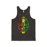 Floral Guam Rasta Tank Top