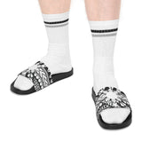 3 Stars and Sun Tribal Men's Slide Sandals