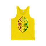 Floral Guam Rasta Tank Top