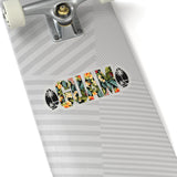 Guam Seal Floral Decal
