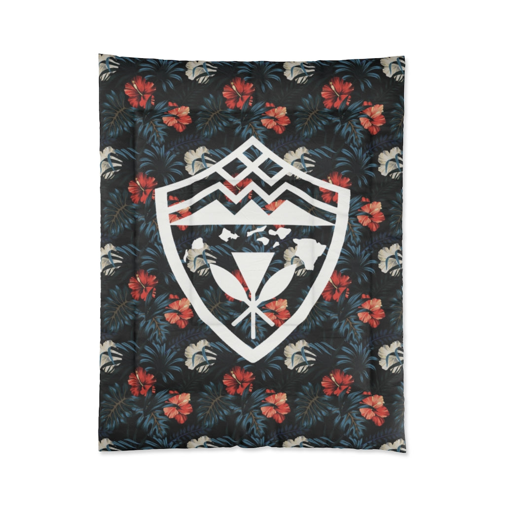 Hawaii Floral Shield Comforter
