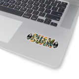 Guam Seal Floral Decal