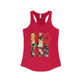 Hi Floral Hawaii Racerback Tank