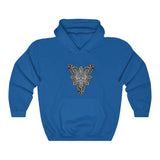 Tribal Sun Hooded Sweatshirt