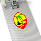 Guam Rasta Palm Decal