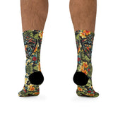 Hawaii Shield Floral Socks