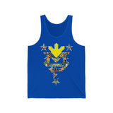 MP 3 Stars and Sun Unisex Jersey Tank