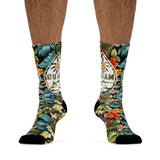 Guam Floral Socks