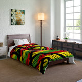 Hawaii Rasta Kanaka Shield Comforter
