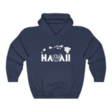 Hawaii Shaka Unisex Heavy Blend™ Hooded Sweatshirt