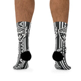 Hawaii Shield Tribal Socks