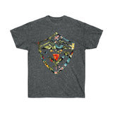 Hawaii Floral Shield Unisex Ultra Cotton Tee