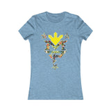 MP 3 Stars and Sun Womens Tee