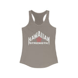 Hawaiian Floral Strength Racerback Tank