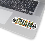 Guam Seal Floral Decal
