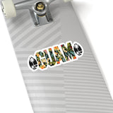 Guam Seal Floral Decal