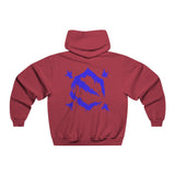 EZ MIL BLUE Emblem Hooded Sweatshirt