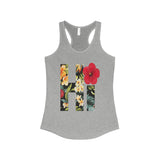Hi Floral Hawaii Racerback Tank