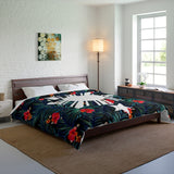 Filipino Floral 3 Stars and Sun Comforter