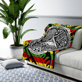 Samoa Rasta Fleece Blanket