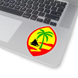 Guam Rasta Palm Decal