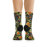 Hawaii Shield Floral Socks