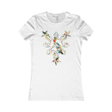 Philippines 3 Stars and Sun Womens Floral Tee