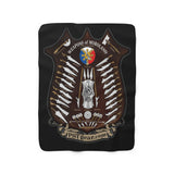 Weapons of Moroland Sherpa Fleece Blanket