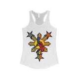 Traditional Sun Womens Racer Tank