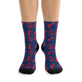 Guam Fresh Blue & Red Socks