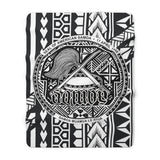 Samoa Shield Tribal  Blanket