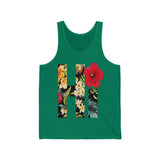 Hi Floral Jersey Tank