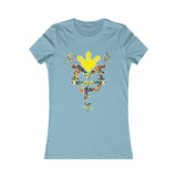 MP 3 Stars and Sun Womens Tee