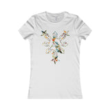 Philippines 3 Stars and Sun Womens Floral Tee