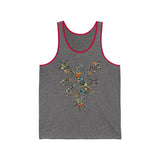 Philippines Floral Unisex Jersey Tank