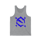 EZ MIL BLUE Emblem Unisex Jersey Tank