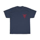 EZ MIL EMBLEM RED Unisex Heavy Cotton Tee