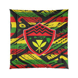 Hawaii Rasta Kanaka Shield Comforter