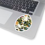 Guam Floral Palm Decal