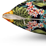 Filipino Floral Sun Square Pillow