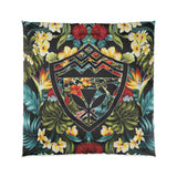 Hawaii Floral Kanaka Shield Comforter