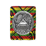 Samoa Rasta Fleece Blanket
